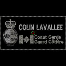 Coast Guard Nametag LVB