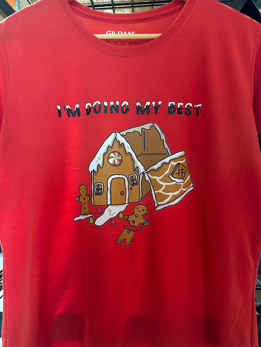 Gingerbread house attempt #1