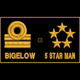 Lt(N) Rank, 5 Star Rank Nametag