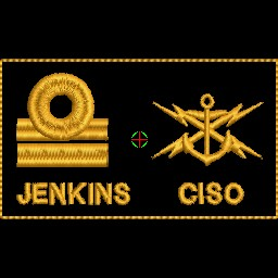 Lt(N) Rank, Anchor & Lightning Nametag