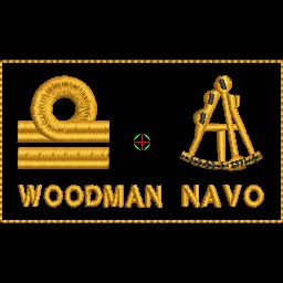 Lt(N) Rank, Sextant Trade Badge Nametag