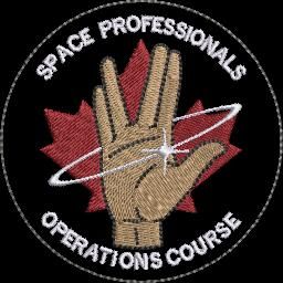 Space Professionals Operations Course Patch