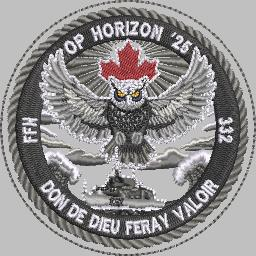 HMCS VILLE DE QUEBEC OP Horizon 25 Patch