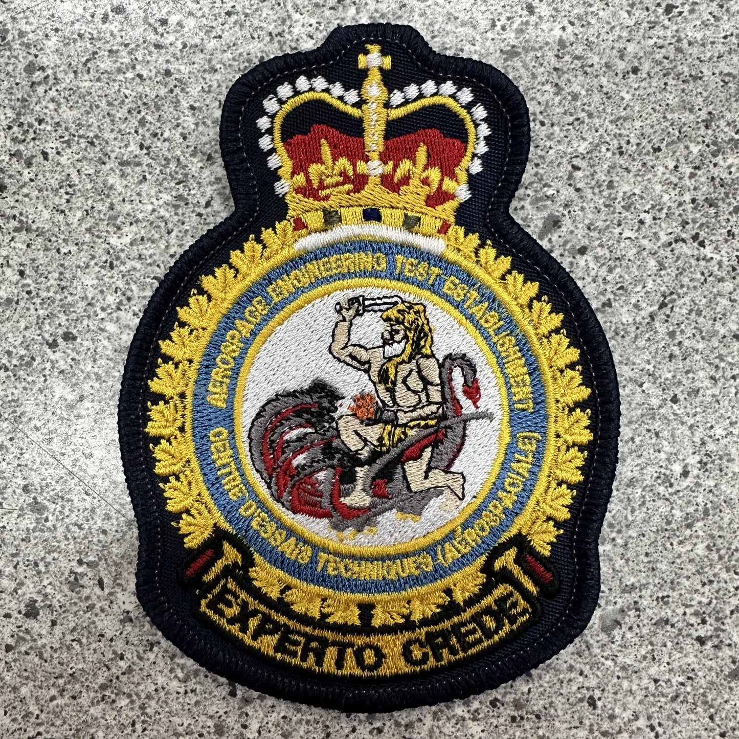 Aerospace Engineering Test Establishment Heraldic Crest (AETE)