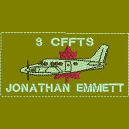 3 CFFTS Coloured LVG Nametag