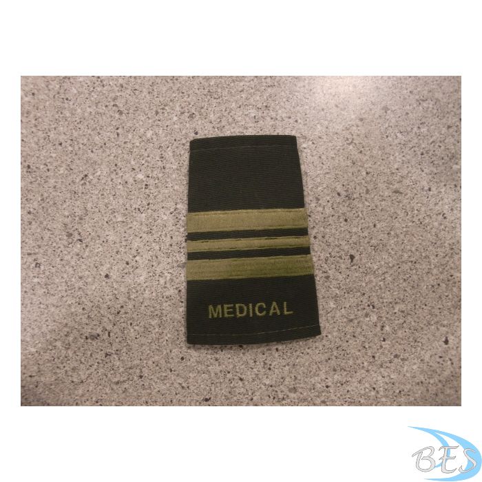 Major Rank Slip - Ons â€“ Medical