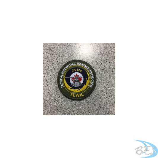 Tactical Electronic Warfare Instructor Course Patch Coloured LVG - TEWIC CH