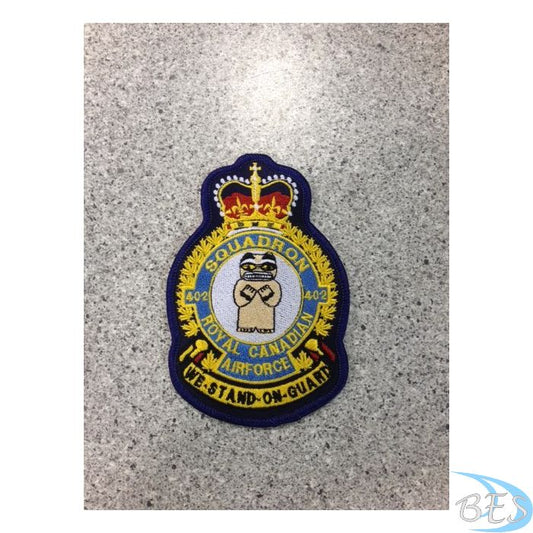 402 Squadron RCAF Heraldic Crest Patch