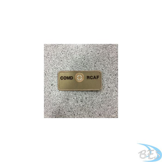 COMD RCAF Nametag Tan