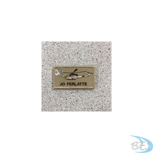 424 Squadron Nametag Tan