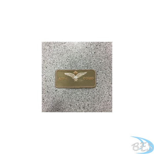 ATF - l Comd Nametag Tan