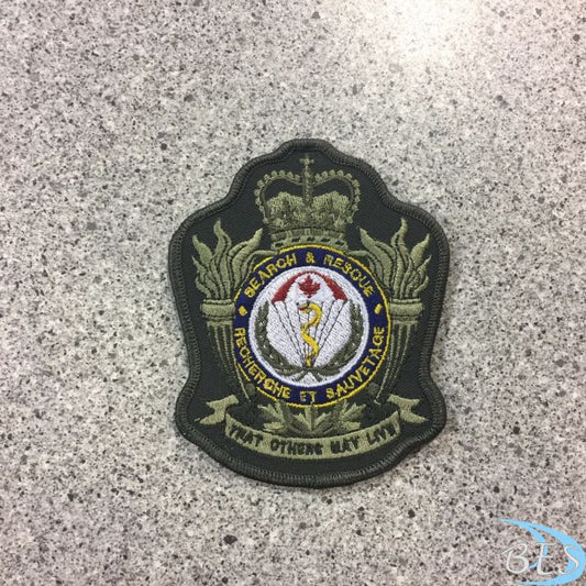 Canadian Forces Search & Rescue School Coloured LVG Heraldic Crest