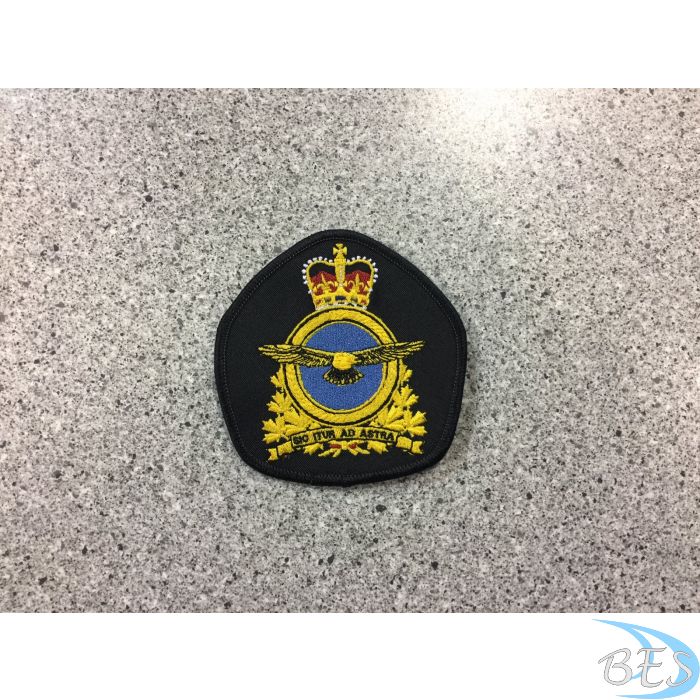 RCAF HQ NCD Patch on Black Background