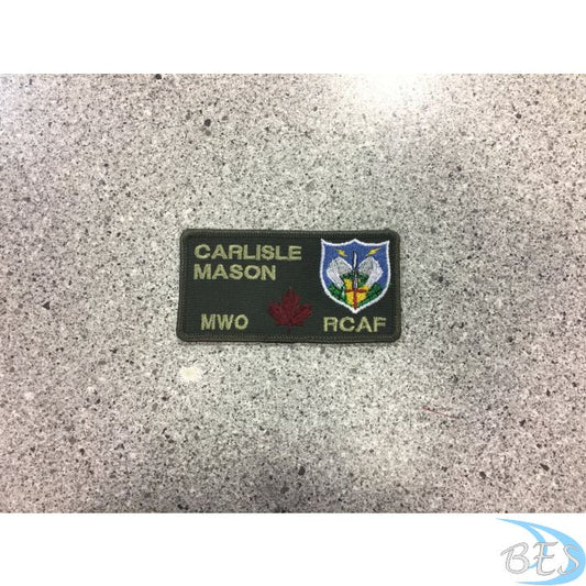 NORAD Coloured LVG Nametag