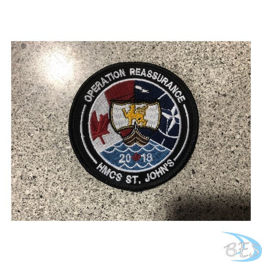 Op Reassurance SNMG HMCS ST. JOHN'S Patch