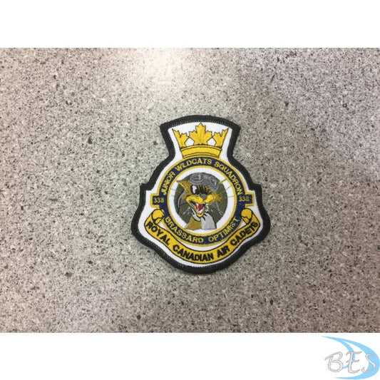 338 Junior Wildcats Squadron Heraldic Crest