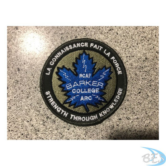 RCAF Barker College Coloured LVG Patch