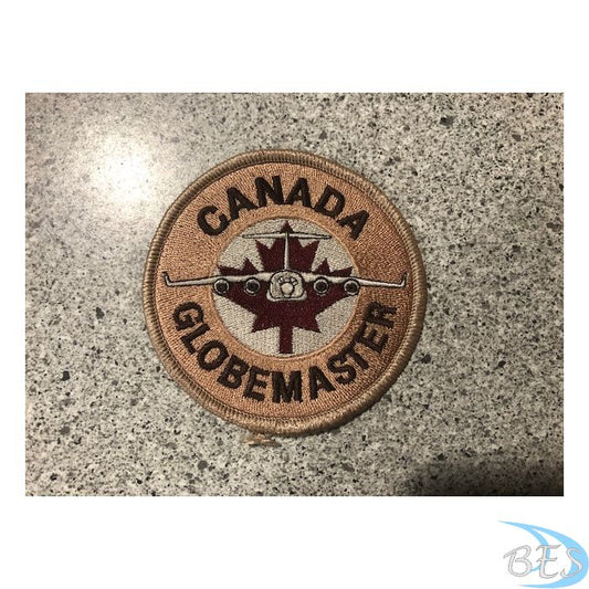 Canada Globemaster Coulored Tan Patch