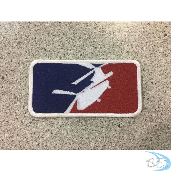 Major League Helicopter Patch Large