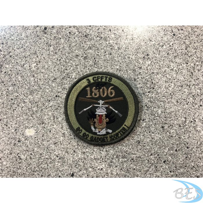 RW 1806 Go Go Gadget 'Copter Coloured LVG Patch