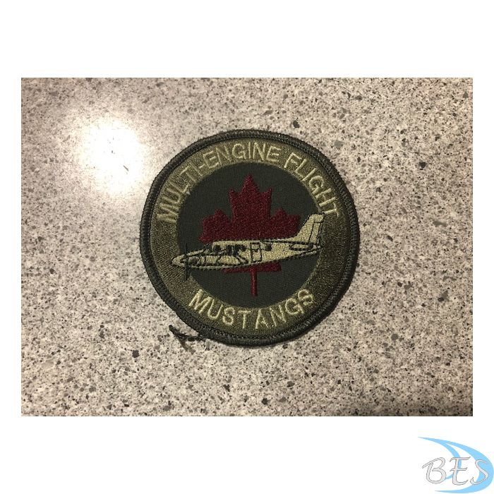 Multi-Engine Flight Mustang Coloured LVG Patch