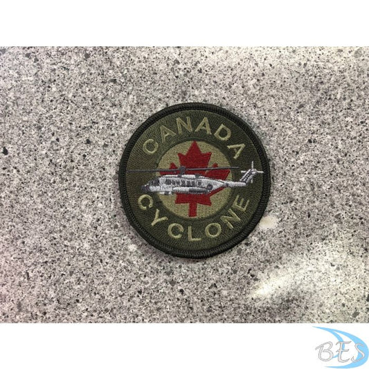 Canada Cyclone Coloured LVG Patch