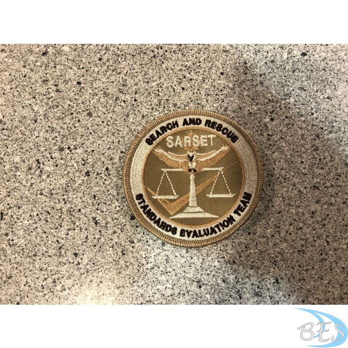 Search and Rescue Standards Evaluation Team Patch Tan (SARSET)