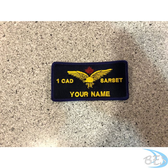 1 Canadian Air Division Search and Rescue Standards Evaluation Team Nametag (1 CAD SARSET)