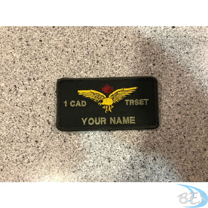 1 Canadian Air Division Transport Standards Evaluation Team Nametag  LVG(1 CAD TRSET)