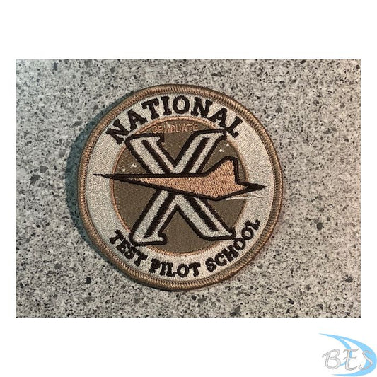 National Test Pilot School Patch Tan