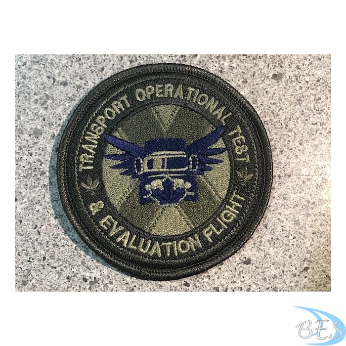 Transport Operational Test and Evaluation Flight Coloured LVG Patch