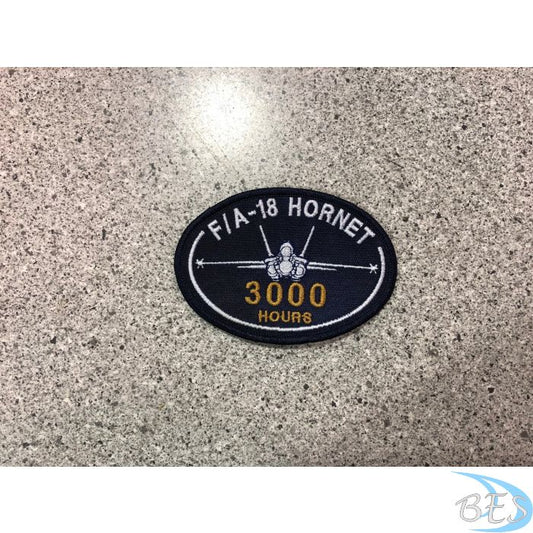 F/A -18 Hornet 3000 Hours Patch