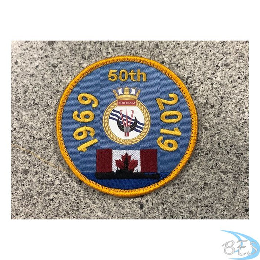 HMCS KOOTENAY 50th Anniversary Patch