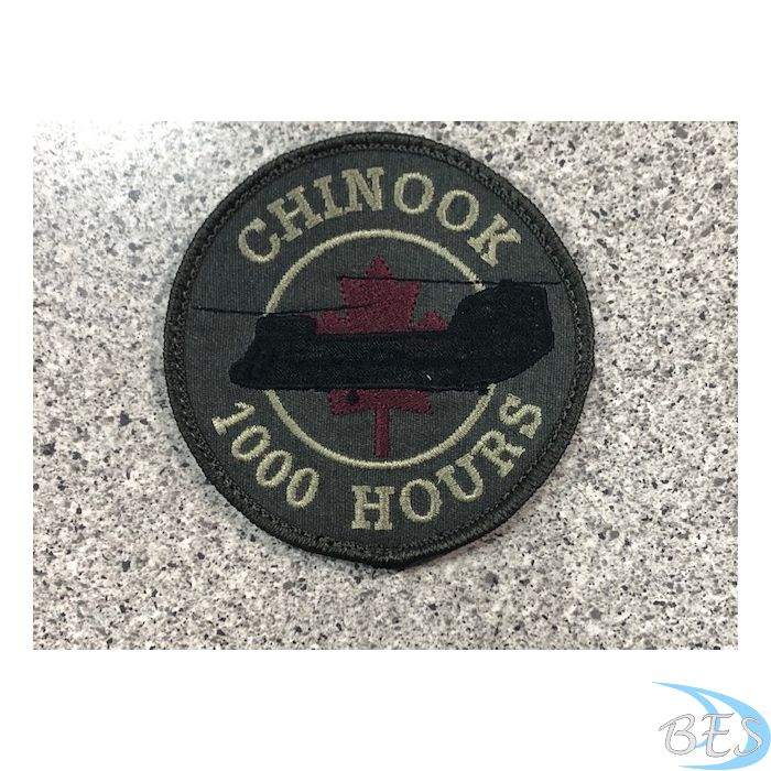 Chinook 1000 Hours Coloured LVG Patch