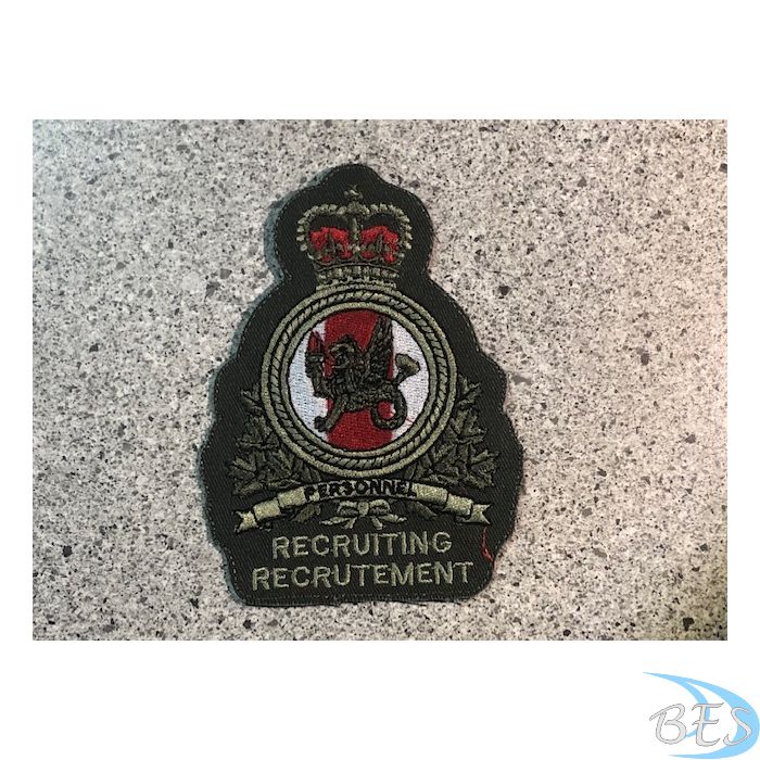 Canadian Forces Recruiting Coloured Heraldic Crest