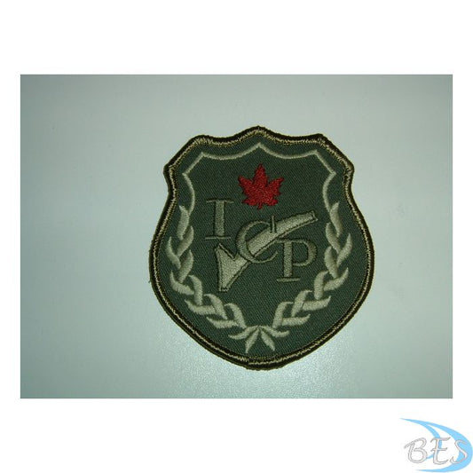 Instrument Check Pilot LVG Patch Maroon Maple Leaf