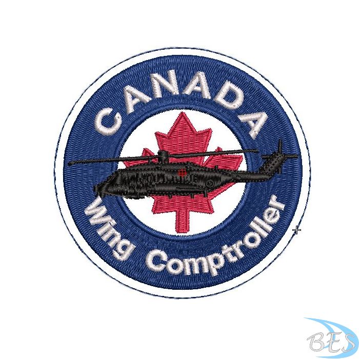 Canada Cyclone Wing Comptroller Patch