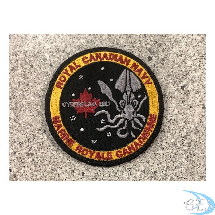 Royal Canadian Navy - CyberFlag 2021 Patch