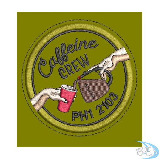 PFT 2103 - Caffeine Crew Coloured LVG Patch (CGI)