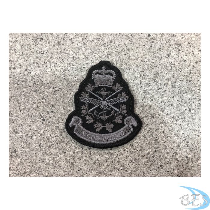 VCDS-VCEMD Heraldic Crest Low Vis Black