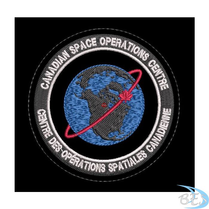 Canadian Space Operations Center/Centre des OpÃ©rations Spatiale Canadienne Patch