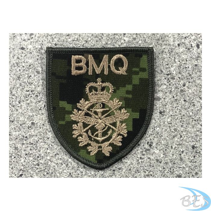 BMQ Patch on Green CadPat