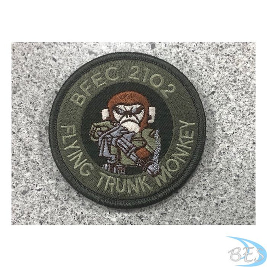 BFEC 2102 Flying Trunk Monkey Coloured LVG Patch