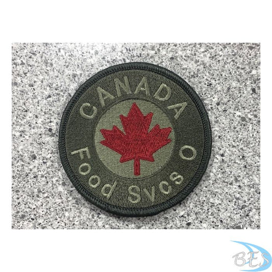 Canada Food Svcs O Coloured LVG Patch