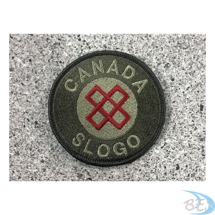 Canada SLOGO Coloured LVG Patch - With Logistics Logo