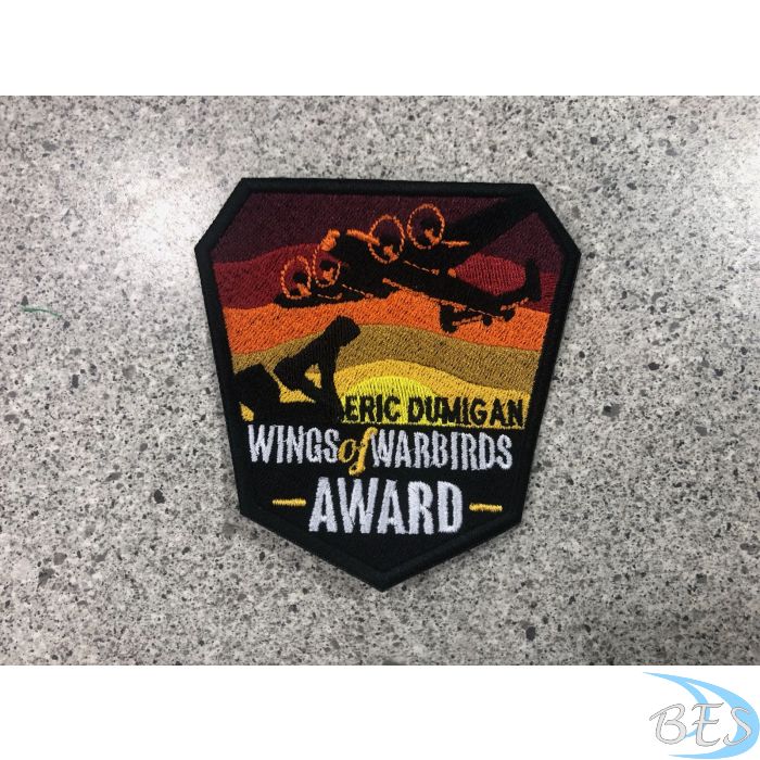 Eric Dumidan Wings of Warbirds Award Patch