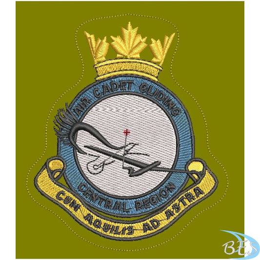 Air Cadet Gliding Central Region Heraldic Crest Coloured LVG