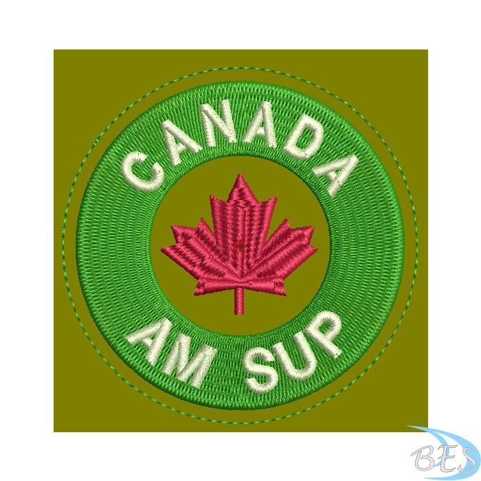 Canada AM Sup Coloured LVG Patch