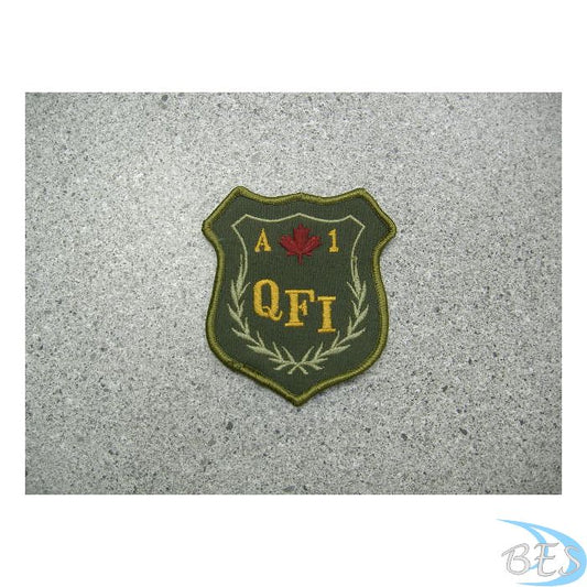 A1 QFI Patch LVG with copper and maroon