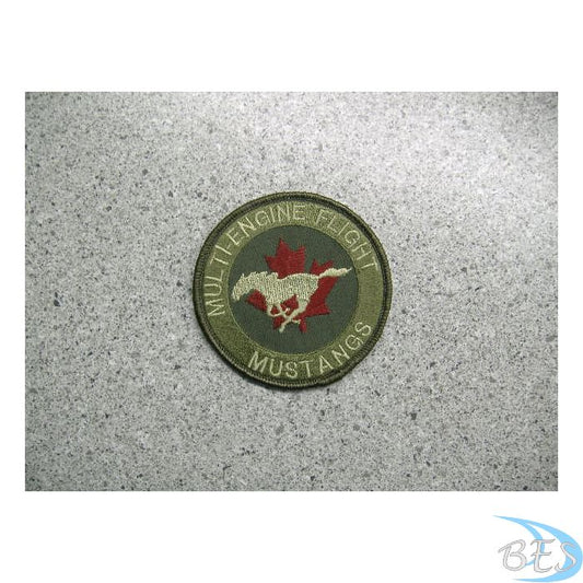 Multi-Engine Flight Mustangs Patch LVG Small